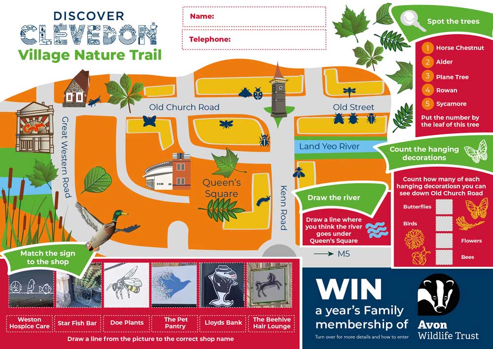 Kids' fun, educational and interactive activity sheet, created by Emily Charlotte Moran.