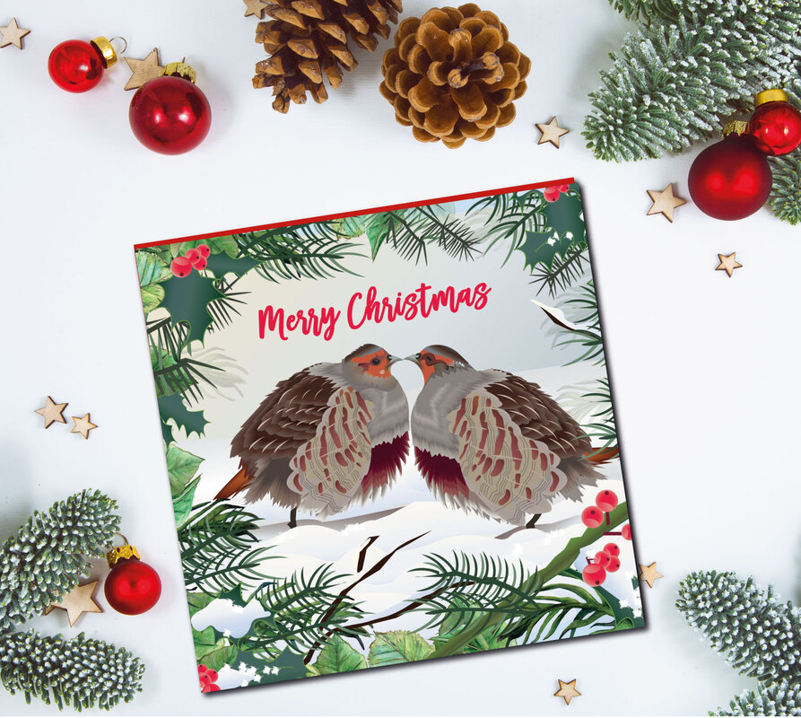 Partridge Christmas Card
